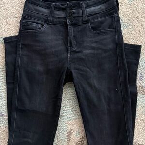 Flying Monkey Women's High Rise Black Jeans